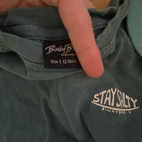 Binky Bros clothing lot, hat, tee shirt and swim shorts - Picture 2 of 6